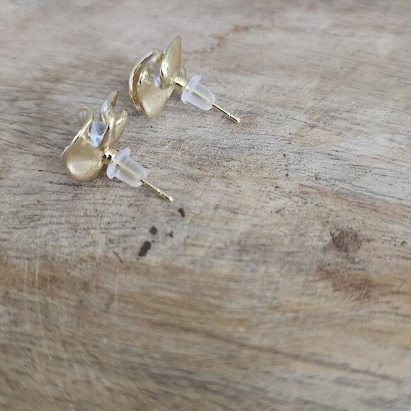Bundle and Save- Minimalist Gold Jewelry Gold Earrings- New - Picture 6 of 8